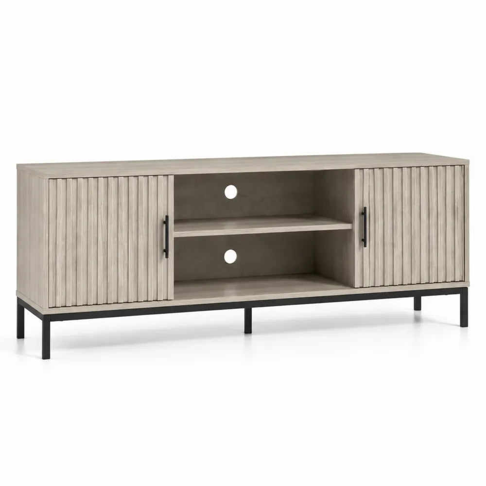 TV-Schrank MDF Metallbeine 150x40x55cm